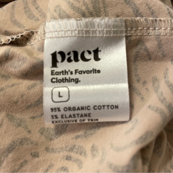 PACT Maya Halter Dress in Windswept‎ Oat - Picture 8 of 9